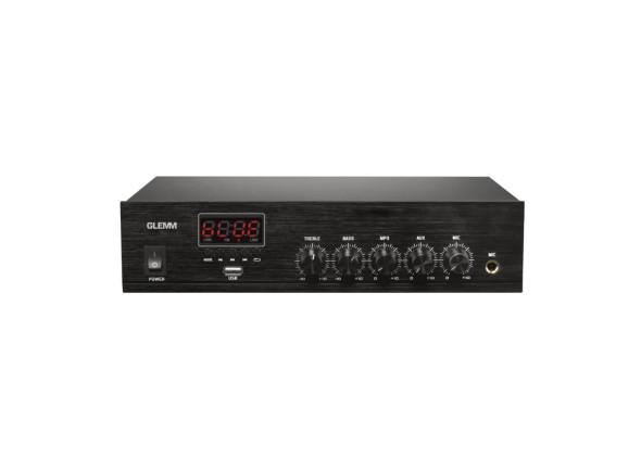 Glemm Glemm Amplificador Linha Km PAA130 100V 130W FM/USB/MP3/BT Glemm Glemm Amplificador Linha Km PAA130 100V 130W FM/USB/MP3/BT